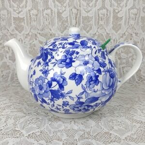 Vintage St. George Fine Bone China Chatsford Tea Strainer System  5-1/2in Floral